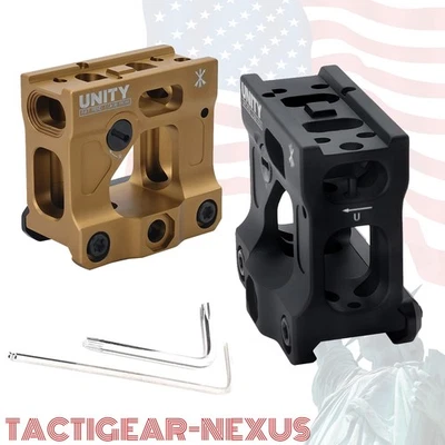 TACTIGEAR NEXUS Unity Tactical FAST Mount – 2.26″ Height - Fits H1, H2, T1, T2, CompM5 BLk-