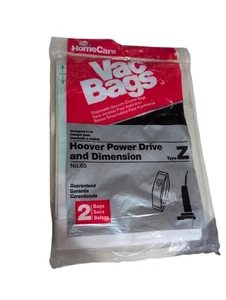 Hoover Power Drive Nr. 65 Staubsaugerbeutel Typ Z Home Care 2 Beutel - Bild 1 von 3