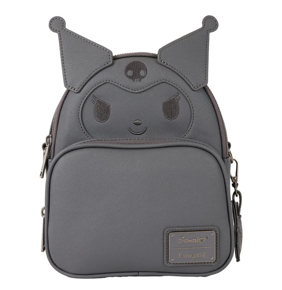 LOUNGEFLY MINI BACKPACK KUROMI CONVERTIBLE MINI BACKPACK