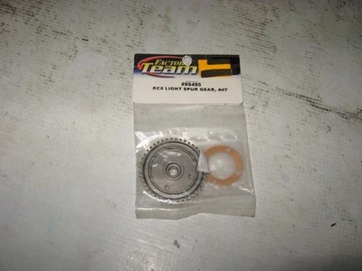 RC Associated RC8 44 Tooth Light Spur Gear Steel Gray Factory (1) 89495 - Image 1 of 2