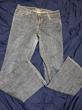 Arizona Jean Co. Jeans Women Size 13 Average Long Favorite Flare Dark Denim Blue