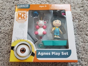 Despicable Me Universal Studios Agnes Juego Figuras Unicornio Esponjosas - Imagen 1 de 4
