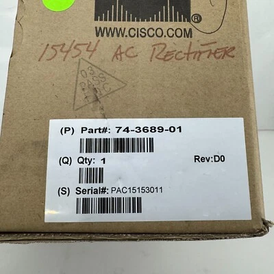 CSCO-EXP-PANEL AC/DC Power System Expansion Panel CSCO-SM-PWR-SA 74-3689-01 - Image 1 of 3