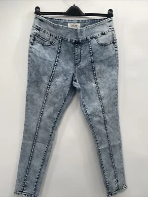 Pantalones de mezclilla cómodos 360 elásticos 4 vías tiro medio LOLA Lively Julia talla 32/12 Foto 1 de 4