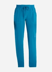 Scrubstar Women's Size 3XL Solid Aqua Blue Drawstring Pant WM01P080 New With Tag - Picture 1 of 9
