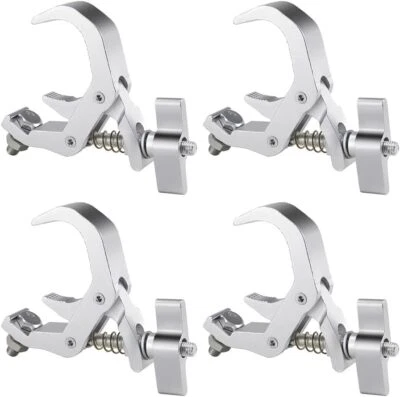 4 abrazaderas Pro Truss 1.57-2.36", carga 330lb, para iluminación de escenario Foto 1 de 4