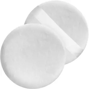 2 PCS Large Powder Puff, 5 Inch Cotton Super Soft Powder Puff, Washable, Loose P - Picture 1 of 12