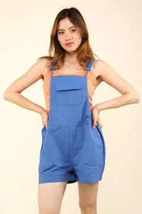 Mono con tirantes ajustable con bolsillos VERY J - Imagen 1 de 5