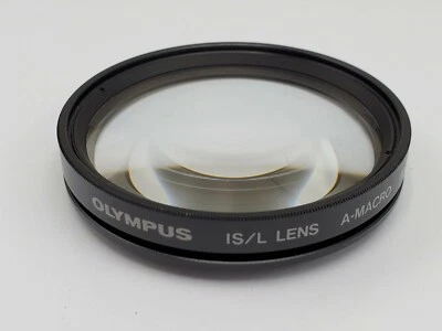 Olympus IS/L A-Macro H.Q. 40cm +2.5 Converter Lens Close-Up Filter - 49mm Thread - Image 1 of 4