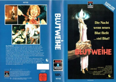 (FSK 18) VHS Videokassette - Blutweihe - Vera Miles, Daphne Zuniga, Clu Gulager - Bild 1 von 3