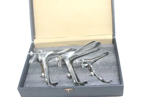 Juego de instrumentos quirúrgicos ortopédicos de acero inoxidable espéculo vaginal S/M/L - Imagen 1 de 9