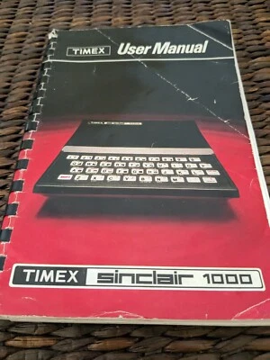 Timex Sinclair 1000 User's Manual - Image 1 of 3