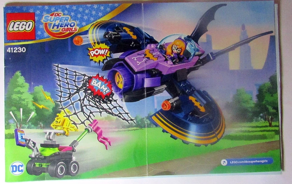 Lego 41230 DC Super Hero Girls Batgirl BATJET Instruction Manual - Image 1 of 1