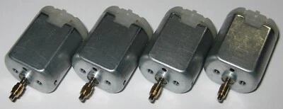 4X FC-280 Motors with Collar - Car Door Lock and Mirror Motors - FC-280PT-22125 - Image 1 of 4