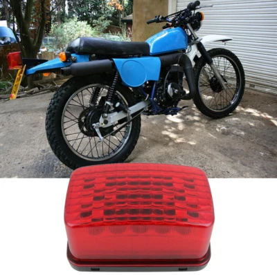 LED Tail Lights Taillight Brake Running Lamp for Suzuki TS185 TS100 TS125 TS250 - Image 1 of 4