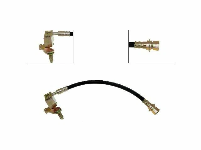 For 1986-1987 Lincoln Continental Brake Hose Rear Center Dorman 15121DJ - Image 1 of 2
