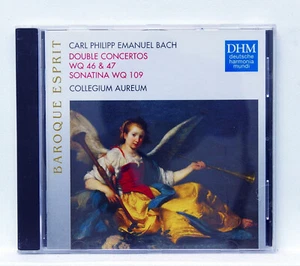 COLLEGIUM AUREUM - CPE BACH Double concertos WQ 46 & 47 - HARMONIA MUNDI CD NM - Picture 1 of 2