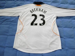 Adidas Vintage LA GALAXY DAVID BECKHAM Camiseta de Fútbol EE. UU. JÓVENES Talla XL NUEVO~ - Imagen 1 de 18
