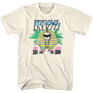Camiseta para hombre Kiss Hot In The Shade Tour 1990 banda de música rock merchandising - Imagen 1 de 3