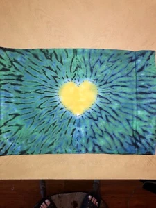 Tiedye Heart Pillowcase - Picture 1 of 1