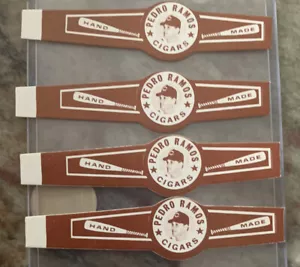 4 Pedro Ramos cigar labels - Picture 1 of 4