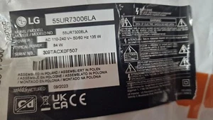 Repuestos Television TV LG 55UR73006LA - Imagen 1 de 9