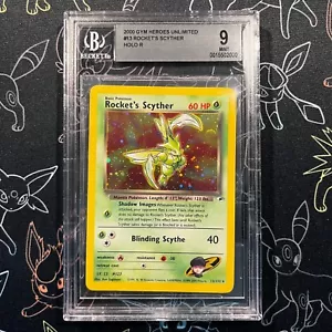 BGS 9 - Gym Heroes Rocket's Scyther HOLO Pokémon - Bild 1 von 1