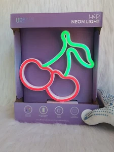 Modern Cherry Neon Sign - Eco-Friendly LED Light for Home & Events - Picture 1 of 6