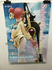 Saber Frankenstein Fate Grand Order Anime Store Promo Color 20x28" Poster