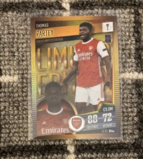 Thomas Partey | 2020-21 Topps Match Attax 101 | Limited Edition Gold Foil Card