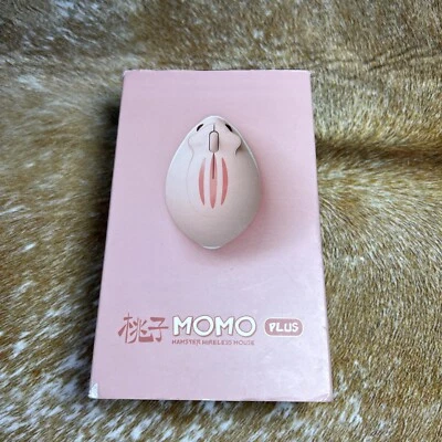 Wireless Computer Mouse Hamster Cute USB Optical Mini 1200DPI Laptop Small Mice - Image 1 of 4