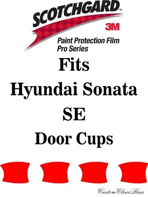 3M Scotchgard Paint Protection Pro Series Fits 2021 2022 2023 Hyundai Sonata SE - Image 1 of 3