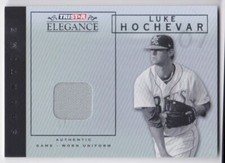 2007 TRISTAR ELEGANCE SHOWTIME GAME USED LUKE HOCHEVAR BURLINGTON BEES #ST-LH