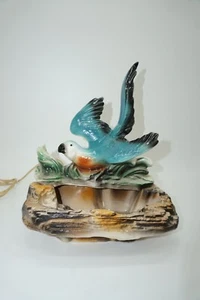 Vintage Lane & Co. 50s Tv Lamp Planter 1959 Parrot Diving into Sea Ocean MCM - Picture 1 of 14