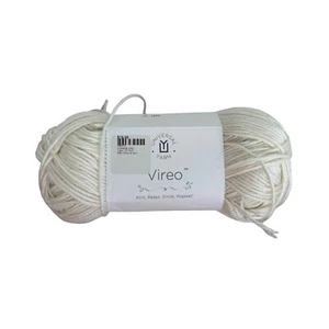 Universal Yarn Vireo White Fluff 101 Tencel mezcla de lana 3,5 oz AT647 - Imagen 1 de 4