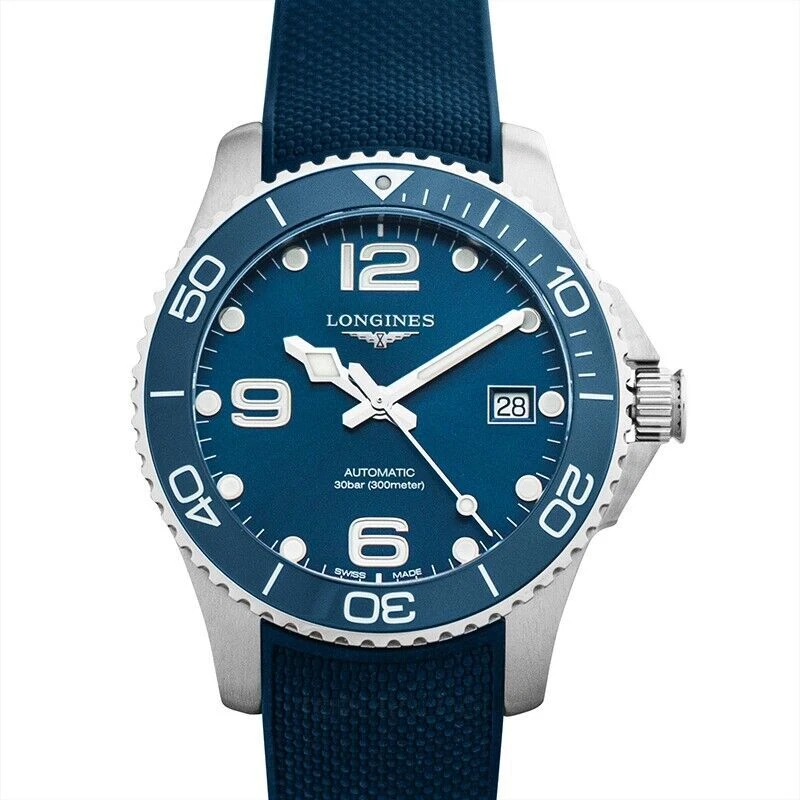 Longines HydroConquest Blue Men's Watch - L3.780.4.96.9