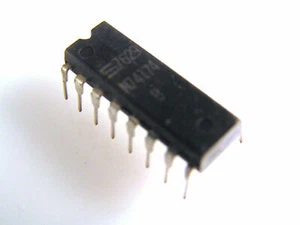 Signetics N74174 B Hex Flip Flop TTL Integrated Circuit OM0057 - Picture 1 of 2
