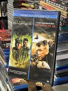Sniper / Sniper 2 (DVD) Tom Berenger, Billy Zane, Bokeem Woodbine, BRAND NEW! - Picture 1 of 3