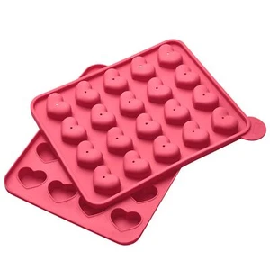 Lurch Flexiform Cake Pops Herz 20fach cotton candy Backform - Bild 1 von 4