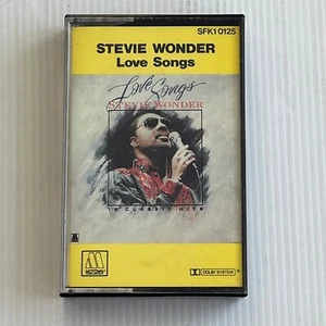 Stevie Wonder Love Songs Music Cassette Tape - Picture 1 of 5