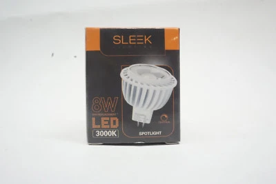 MR16 8W LED Dimmable Light Bulb, LED Light Bulbs, by SleekLIghting - Image 1 of 4