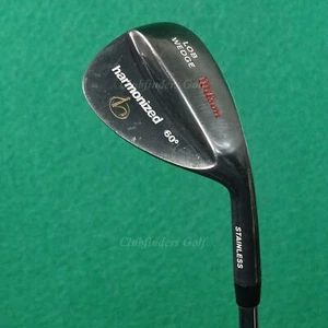 Wilson Harmonized Black 60° LW Lob Wedge True Temper Stepped Steel Wedge - Picture 1 of 2