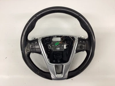 11-18 Volvo S60 V60 XC60 черный/серебристый руль с круиз/аудио/лопасти - Изображение 1 из 4