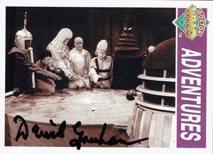 David Graham Handsigniert Doctor Who Cornerstone Tauschkarten Adventures D Nicht - Picture 1 of 2