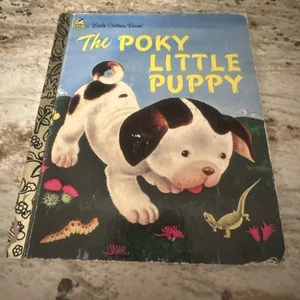 A Little Golden Book The Poky Little Puppy 1970 - Picture 1 of 9