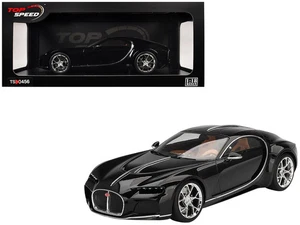 Bugatti Atlantic Concept Nocturne Black 1/18 Model Car by Top Speed - Picture 1 of 5
