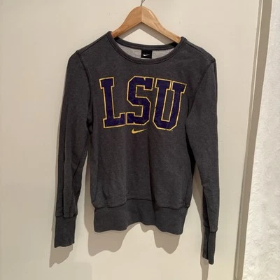 Sudadera vintage de fútbol americano de la NCAA LSU Tigers Nike para mujer talla M Louisiana State Foto 1 de 4