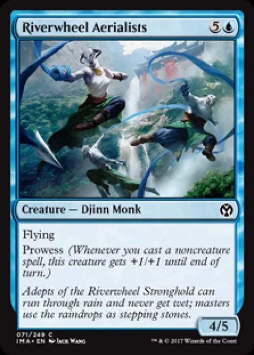 Riverwheel Aerialists -Foil Light Play MTG Iconic Masters - Image 1 of 1