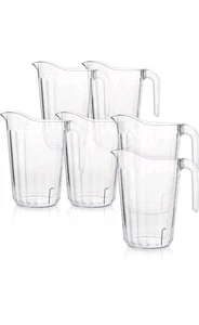 Arrow Home Products 60 Ounce, Clear Stacking Pitcher (Pack of 6) - Picture 1 of 9