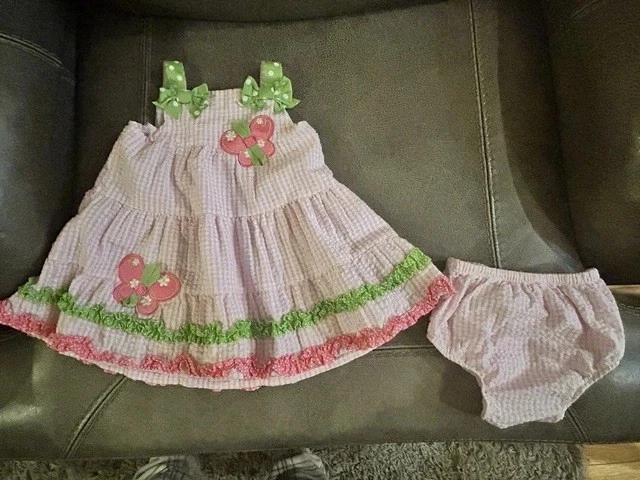 Seersucker Dress Baby Girl - Изображение 1 из 1